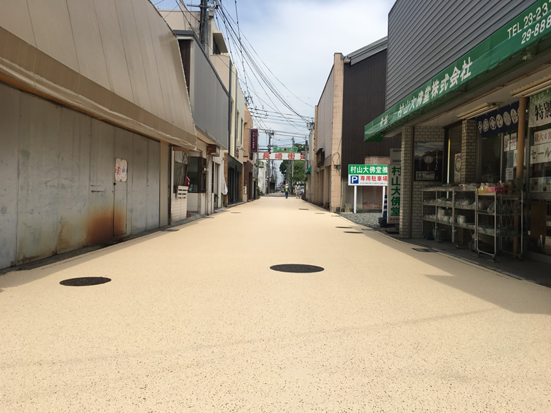 長崎街道整備工事